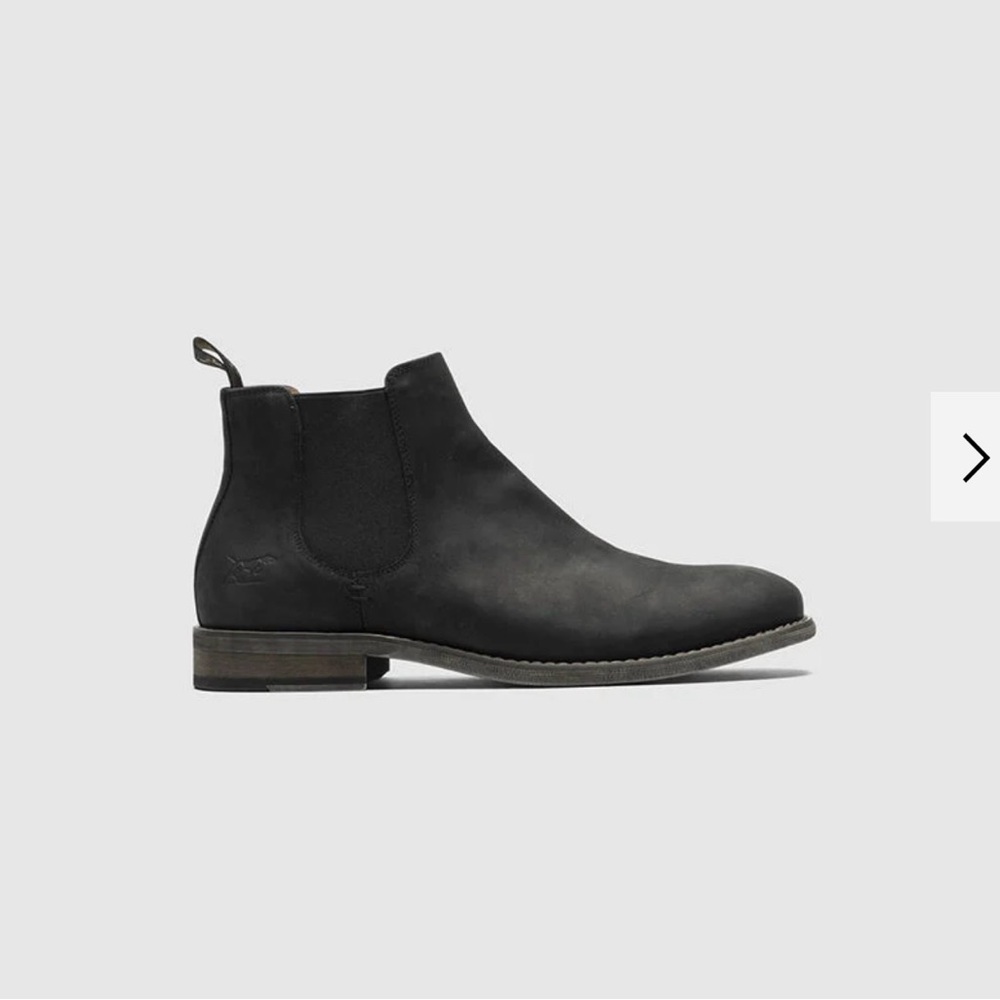 Rodd & Gunn Men's Black Chelsea Boots